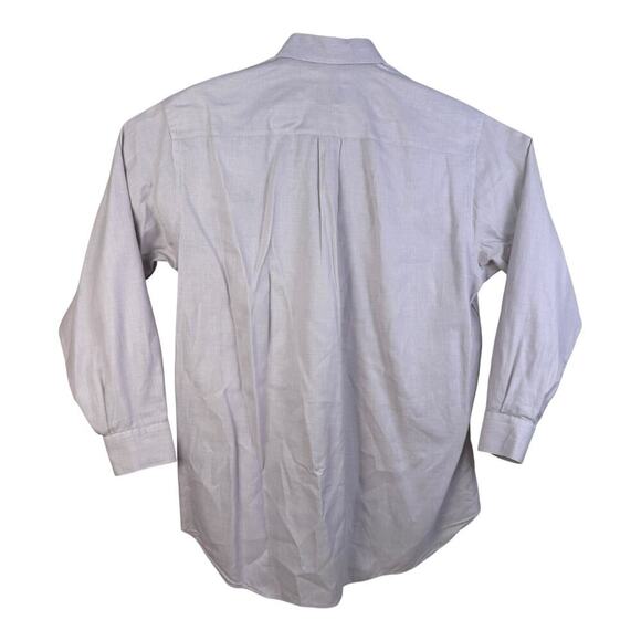 Gitman Bros Shirt Mens 16.5 34 Purple Dress Shirt Business Casual Preppy Wedding - Picture 7 of 16